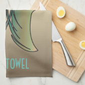 Bar Handtuch Gold Frauenfoto (Viertel Falte)