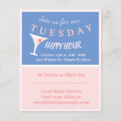 Bar Happy Hour Flyer (Vorderseite)
