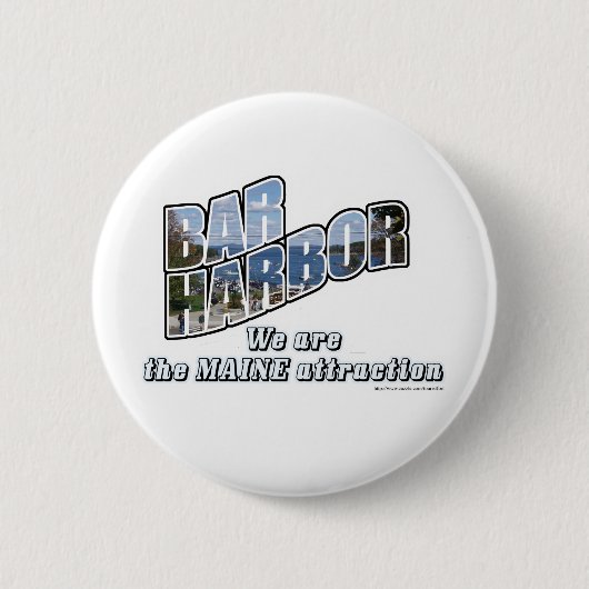 Bar Harbor Button (Vorderseite)