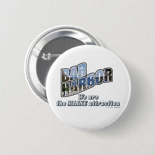 Bar Harbor Button (Vorne & Hinten)