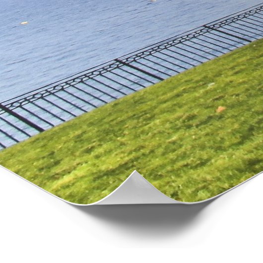 Bar Harbor Gazebo Poster (Ecke)