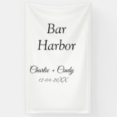 Bar Harbor Junggeselinnen-Abschied Hochzeit von Br Banner (Vertikal)