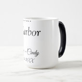 Bar Harbor Junggeselinnen-Abschied Hochzeit von Br Verwandlungstasse (VorderseiteRechts)