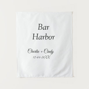 Bar Harbor Junggeselinnen-Abschied Hochzeit von Br Wandteppich