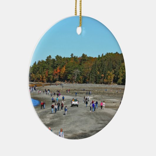 Bar Harbor Land Bridge Ornament (Rechts)