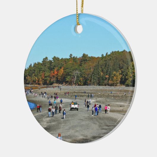 Bar Harbor Land Bridge Ornament (Links)