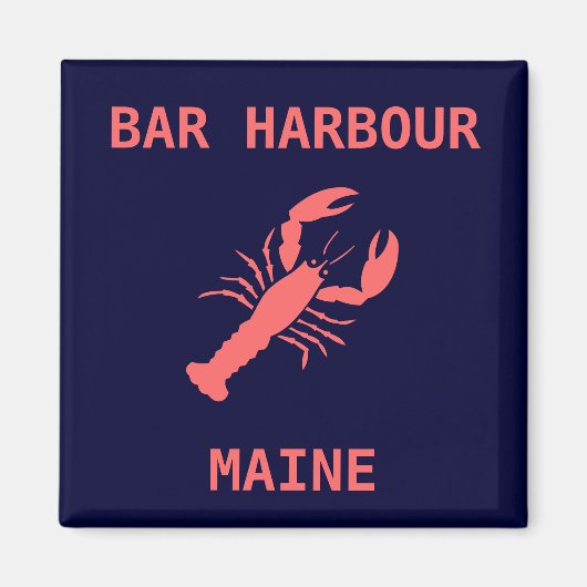 BAR HARBOR MAGNET (Vorne)