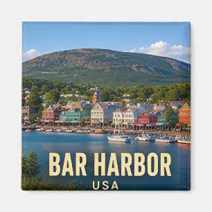 Bar Harbor Maine Acadia Reise Geschenk Magnet