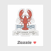 Bar Harbor, Maine Aufkleber (Blatt)