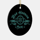 BAR HARBOR MAINE KEEPSAKE SOUVENIR URLAUB KERAMIK ORNAMENT (Rechts)