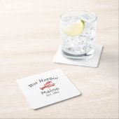 "Bar Harbor" Maine Lobster Rechteckiger Pappuntersetzer