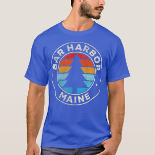 Bar Harbor Maine ME Vintage Retro 70er Jahre T-Shirt