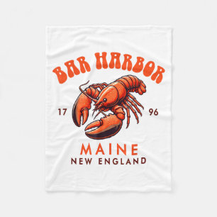 Bar Harbor Maine New England Reise Lustig Bar Harb Fleecedecke