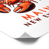 Bar Harbor Maine New England Travel Funny Bar Harb Poster (Ecke)