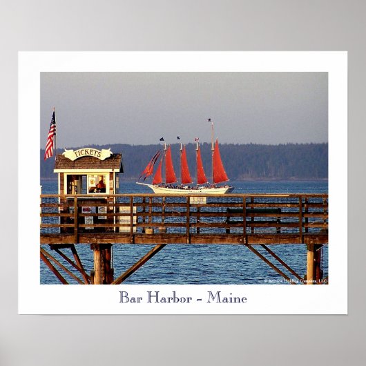 Bar Harbor - Maine Poster (Vorne)