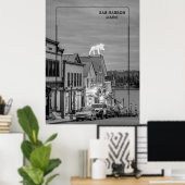 Bar Harbor, Maine Poster (Heimbüro)