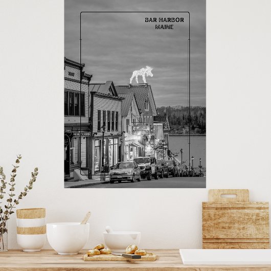 Bar Harbor, Maine Poster (Küche)