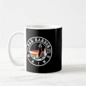 Bar Harbor - Maine - Retro-Design - Klick Kaffeetasse (Links)