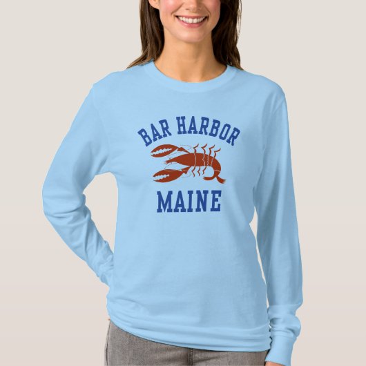 Bar Harbor Maine T-Shirt (Vorderseite)