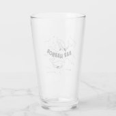 Bar Harbor Maine Wale Glas (Rückseite)