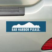 Bar Harbor Please Autoaufkleber (Auf Auto)