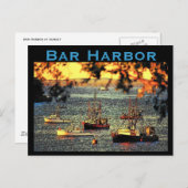 Bar Harbor Postcard Postkarte (Vorne/Hinten)
