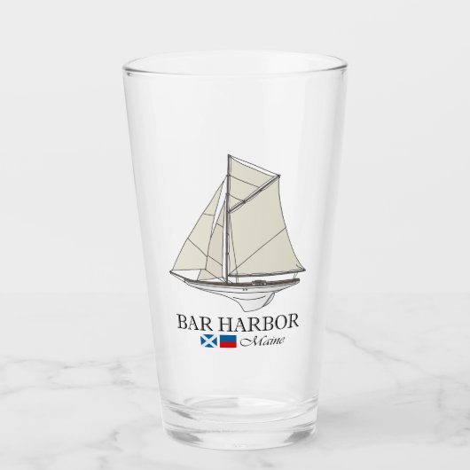 Bar Harbor (SB) Glas (Vorderseite)
