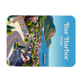 Bar Harbor USA Magnet (Horizontal)