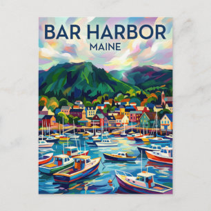 Bar Harbor USA Postkarte