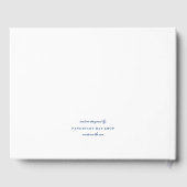 Bar Harbour Guest Book - Penobscot Bay Maine Karte Gästebuch (Rückseite)