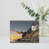 Bar Harbour, landschaftliches Foto Maine Postkarte (Stehend Vorderseite)