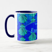 Bar Harbour Maine Fett Blue Scallop Muschel mit Na Tasse (Links)
