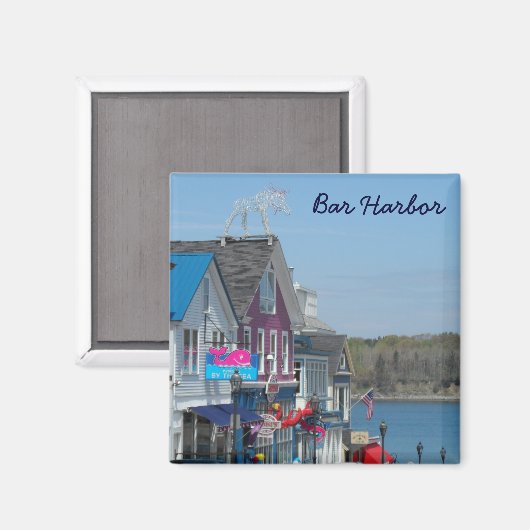 Bar Harbour, Maine Magnet (Vorderseite/Rückseite)