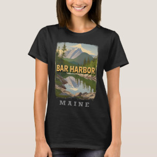 Bar Harbour Maine ME Acadia Nationalpark Abenteuer T-Shirt