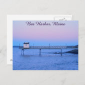 Bar Harbour, Maine Post Card Postkarte (Vorne/Hinten)