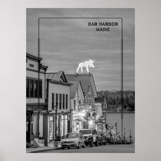 Bar Harbour, Maine Poster (Vorne)