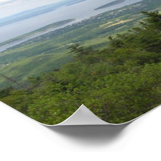 Bar Harbour, Maine Poster (Ecke)