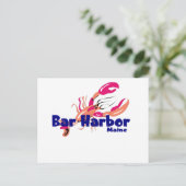 Bar Harbour, Maine Postkarte (Stehend Vorderseite)