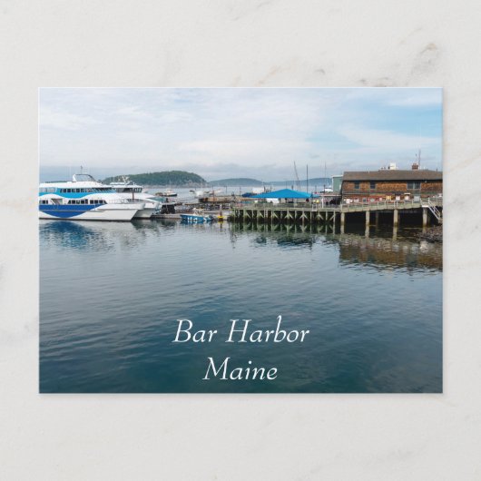 Bar Harbour Postkarte (Vorderseite)