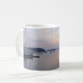 Bar Harbour Ships at Sunrise I Kaffeetasse (Vorderseite Links)