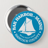 Bar Harbour (Sloop) Button (Vorne & Hinten)
