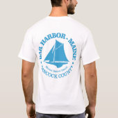 Bar Harbour (Sloop) T-Shirt (Rückseite)