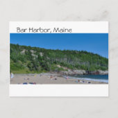 Bar Harbour - Strand - 8 Postkarte (Vorderseite)