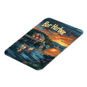 Bar Harbour Vintag Magnet (Linke Seite)