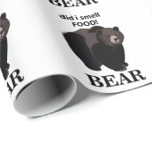 Bär hat ich genoss Funny Bear Geschenkpapier (Rolleneckpunkt)