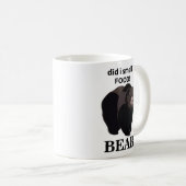 Bär hat ich genoss Funny Bear Kaffeetasse (VorderseiteRechts)
