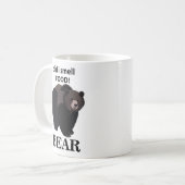 Bär hat ich genoss Funny Bear Kaffeetasse (Vorderseite Links)