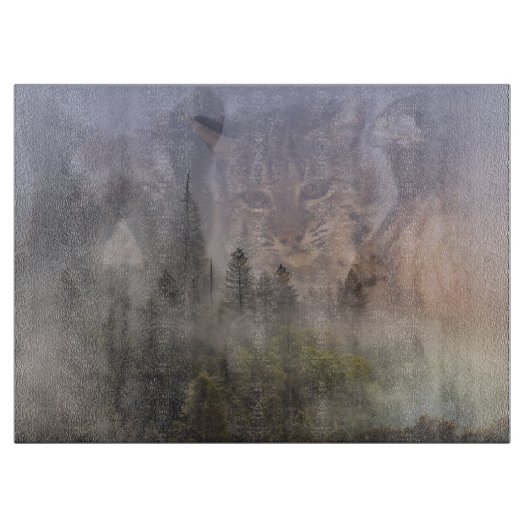 Bär-, Hawk- und Bobcat-Schneidbrett Schneidebrett (Vorderseite)