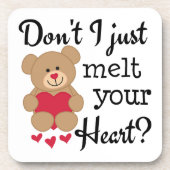Bar Heart Melt Getränkeuntersetzer (Vorderseite)