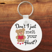 Bar Heart Melt Schlüsselanhänger (Vorderseite)